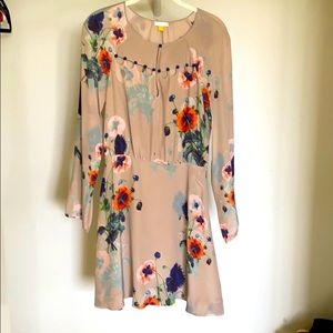 LEIFSDOTTIR for Anthropologie Silk Floral Dress, 2